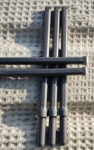 Pneumatikbuchsen mit Hartmetalleinsatz, Griff 10,2 x 36 mm – Originalfoto der Werkzeuge