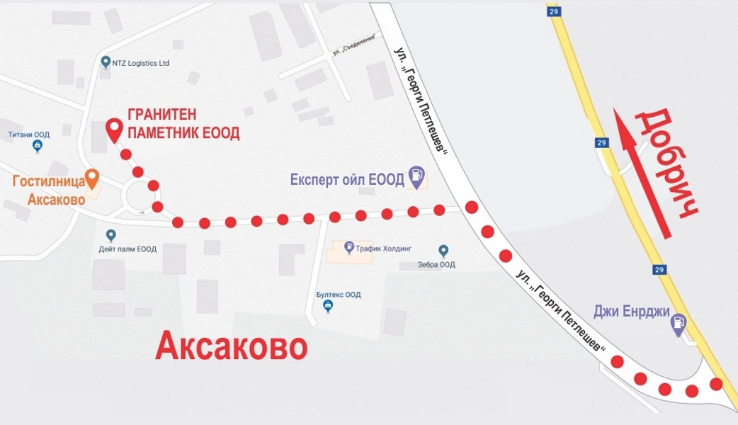 местоположение на картата местоположение на картата
